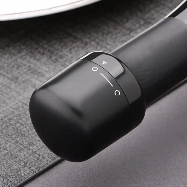 Вакуумная многоразовая пробка для вина Vacuum Mini Wine Stopper Black - изображение 5