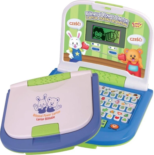 Інтерактивна іграшка SmilyPlay Двомовний ноутбук 008030 08464 (5905375808464) - зображення 2