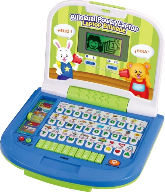 Інтерактивна іграшка SmilyPlay Двомовний ноутбук 008030 08464 (5905375808464) - зображення 3