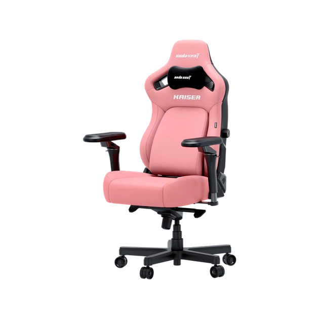 Крісло геймерське ігрове Anda Seat Kaiser 4 V2 Size XL Pink PVC - Фото 3 Крісло геймерське ігрове Anda Seat Kaiser 4 V2 Size XL Pink PVC - изображение 3
