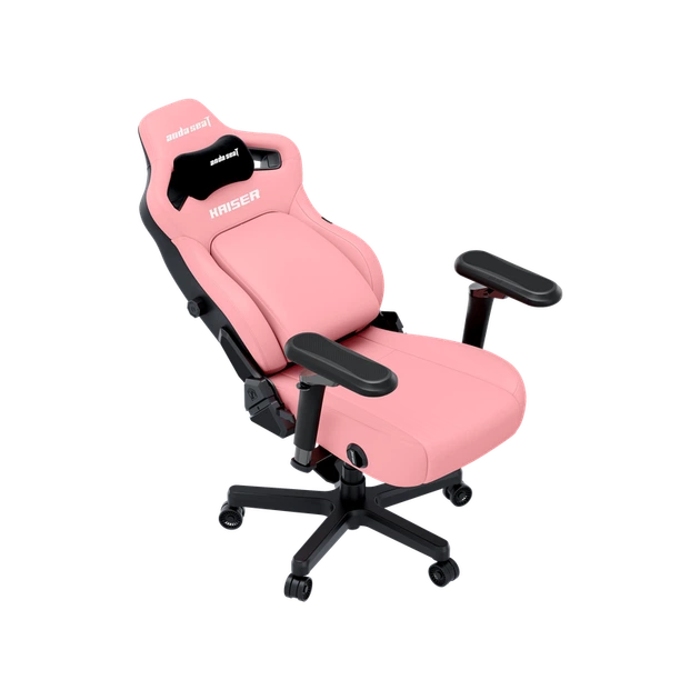 Крісло геймерське ігрове Anda Seat Kaiser 4 V2 Size XL Pink PVC - Фото 7 Крісло геймерське ігрове Anda Seat Kaiser 4 V2 Size XL Pink PVC - изображение 7