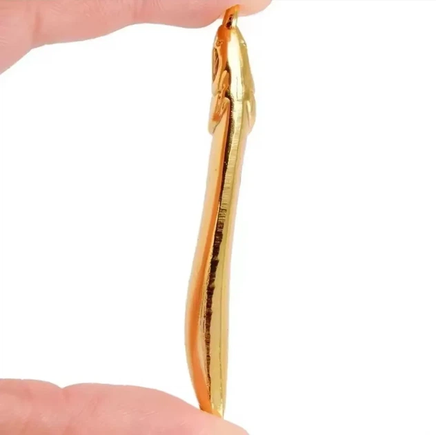 Блешня пількер Smit Metal Minnow 15 грамів 6.2 см gold - Фото 3 Блешня пількер Smit Metal Minnow 15 грамів 6.2 см gold - зображення 3