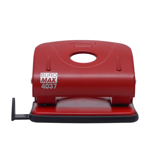 Діркопробивач BUROMAX 20арк 4037-05 металевий червоний /BM.4037-05/ - зображення 5