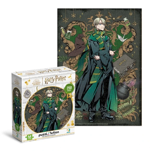 Пазл класичний "Harry Potter. Династія чарівників. Драко" 200496, 250 елементів - Фото 2 Пазл класичний "Harry Potter. Династія чарівників. Драко" 200496, 250 елементів - изображение 2