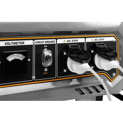 Генератор Graphite 230V (1 фаза), 2/2.2kW, ручной старт, AVR, 40кг (58G904) - изображение 6