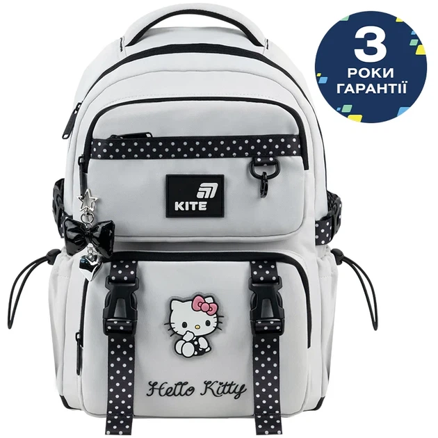 Рюкзак школьный Kite Education Hello Kitty HK26-1022M - Фото 2 Рюкзак школьный Kite Education Hello Kitty HK26-1022M - изображение 2