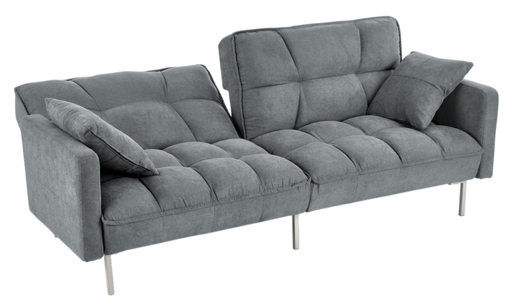 Sofa Halmar V-CH-ROBERTO-SOFA Rozkładana Popielata z Poduszkami Szara (5905248112643) - obraz 5