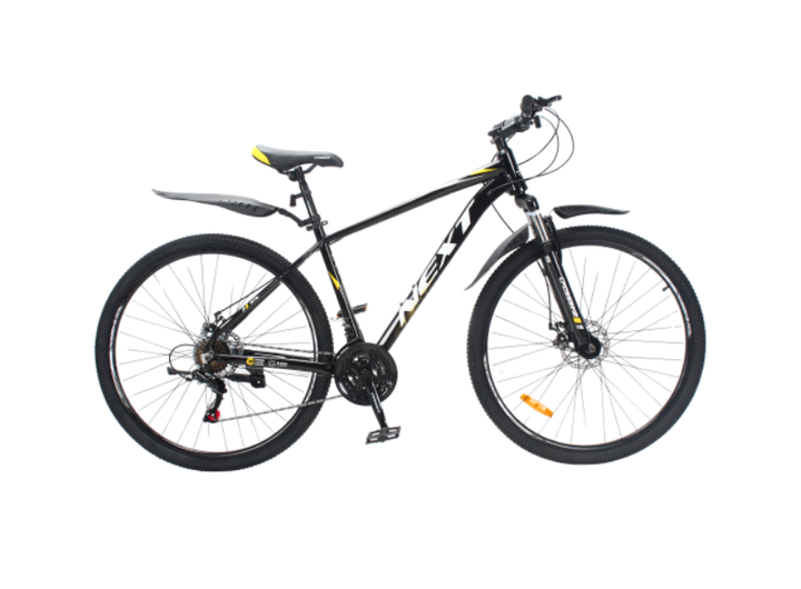 Велосипед CrossBike 29 Next 2025 Рама 18 black-yellow - Фото 1 Велосипед CrossBike 29 Next 2025 Рама 18 black-yellow - изображение 1