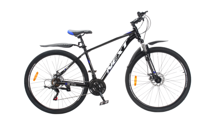 Велосипед CrossBike 29 Next 2025 Рама 18 black-blue - Фото 1 Велосипед CrossBike 29 Next 2025 Рама 18 black-blue - изображение 1