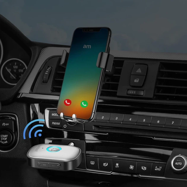 Автомобільний Bluetooth адаптер Earldom ET-BR15 Audio Receiver Grey - изображение 5