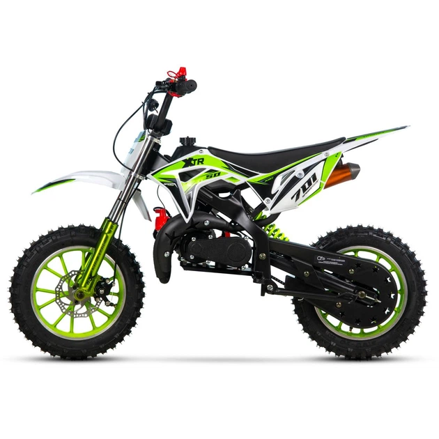 Дитячий пітбайк Xcross Xtr 702 50см3 E-Start Зелений - Фото 3 Дитячий пітбайк Xcross Xtr 702 50см3 E-Start Зелений - изображение 3