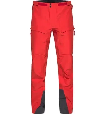 Штани Haglofs ROC GTX Pant Men L червоний - изображение 7