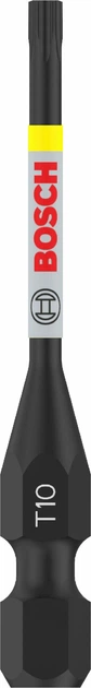 Бита Bosch PRO Torx Impact, T10, 55 мм, 2 шт (2608522528) - Фото 1 Бита Bosch PRO Torx Impact, T10, 55 мм, 2 шт (2608522528) - изображение 1