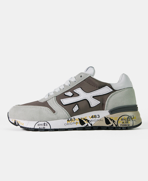 Чоловічі кросівки повсякденні Premiata Mick Beige Grey White 43 (27,5 см) Сірий - зображення 3