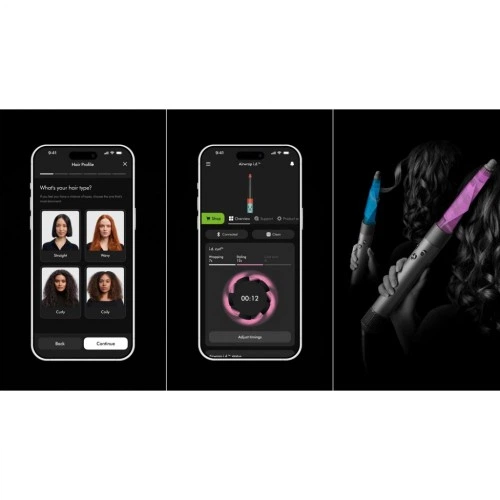 Стайлер Dyson HS08 Airwrap ID Straight/Wavy Ceramic Pink/Rose Gold (601848-01) Dyson 601848-01 961810 - зображення 9