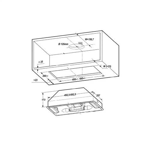 Вытяжка кухонная Elica CT17 C IX/A/52 ELICA CT17 C IX/A/52 947473 - изображение 6