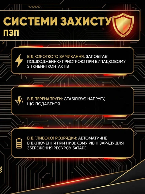 Пусковий зарядний пристрій для автомобіля 29800 мач - зображення 2