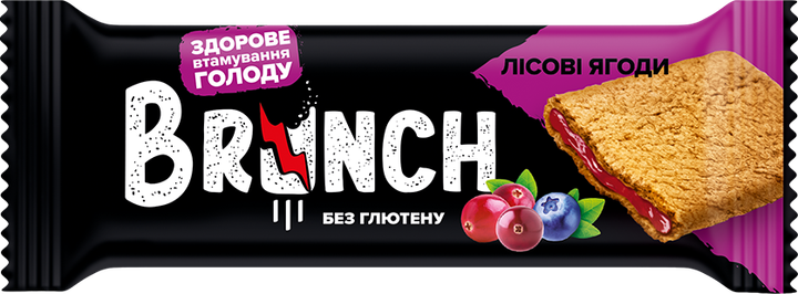 Упаковка мультизлаковых снеков АВК Brunch сэндвич с кусочками лесных ягод 56 г х 15 шт (4823105817870) - Фото 2 Упаковка мультизлаковых снеков АВК Brunch сэндвич с кусочками лесных ягод 56 г х 15 шт (4823105817870) - изображение 2