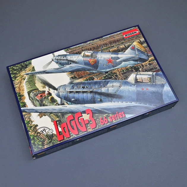 Советский истребитель LaGG-3 66 series Сборная пластикова модель в маштабе 1:72 Roden - Фото 1 Советский истребитель LaGG-3 66 series Сборная пластикова модель в маштабе 1:72 Roden - изображение 1