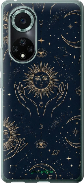 Чохол Huawei Nova 9 Pro Celestial Harmony: Sun & Moon Gold Mystic Pattern "6778u-2503-70447" - Фото 1 Чохол Huawei Nova 9 Pro Celestial Harmony: Sun & Moon Gold Mystic Pattern "6778u-2503-70447" - зображення 1
