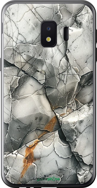 Чехол на Samsung Galaxy J2 Core Серый мрамор "6041u-1565-70447" - Фото 1 Чехол на Samsung Galaxy J2 Core Серый мрамор "6041u-1565-70447" - изображение 1