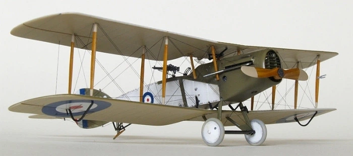 Британский истребитель Bristol F2B Fighter Сборная пластикова модель в масштабе 1:72 Roden - Фото 5 Британский истребитель Bristol F2B Fighter Сборная пластикова модель в масштабе 1:72 Roden - изображение 5