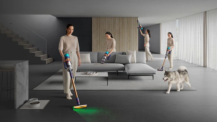 Пылесос Dyson Gen5detect Absolute Nickel/Purple (447930-01) - изображение 8