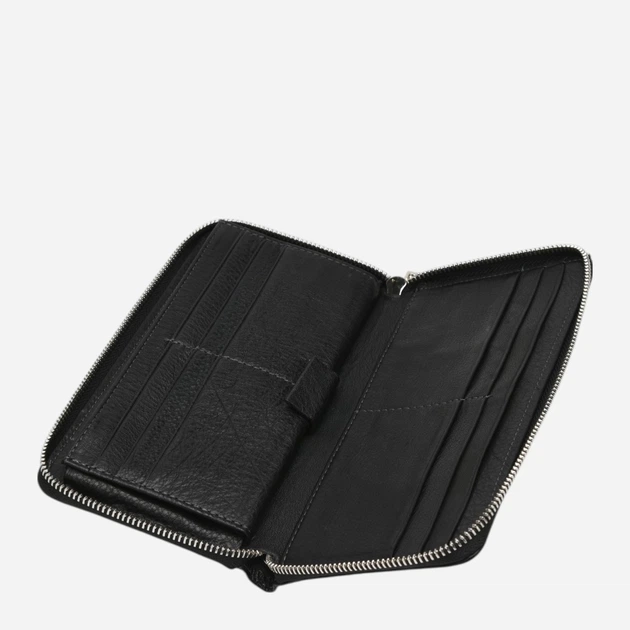 Сумка мужская из натуральной кожи Palmera K104m-1127-black Черная (ROZ6400018224) - изображение 5