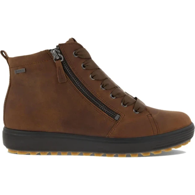 Черевики жіночі ECCO Women's Soft 7 Tred GTX Boot коричневі розмір 37 - зображення 6
