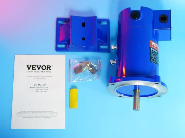 Двигатель постоянного тока VEVOR 1/2 л. 90 В 1750 об/х - Фото 6 Двигатель постоянного тока VEVOR 1/2 л. 90 В 1750 об/х - изображение 6