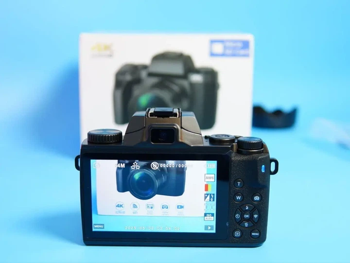 Цифровой фотоаппарат CCN 64Мп с видео 4K 30fps, 16X зумом и Wi-Fi - изображение 3