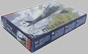 Немецкий истребитель Pfalz D.IIIa Cборная пластиковая модель в масштабе 1:72 Roden - изображение 2