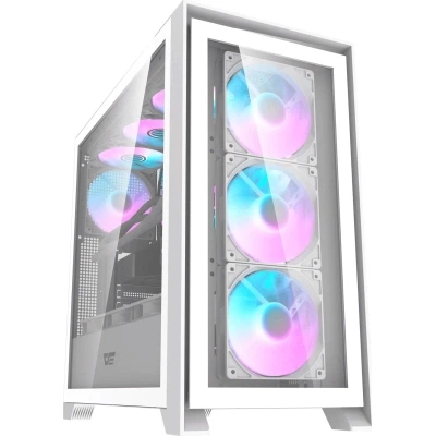 Корпус для ПК DARKFLASH DRX90 GLASS WHITE - Фото 4 Корпус для ПК DARKFLASH DRX90 GLASS WHITE - изображение 4