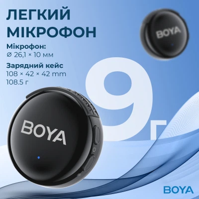 Мікрофон Boya LINK 3-01 Type-C/TRS/Lightning Black (LINK 3-01) - зображення 2