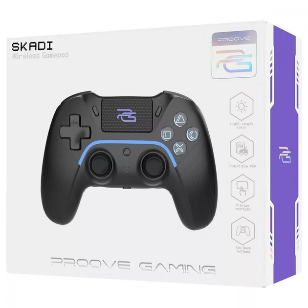 Беспроводной геймпад джойстик игровой манипулятор Proove Gaming Skadi для Android Android iOS macOS черный - изображение 7