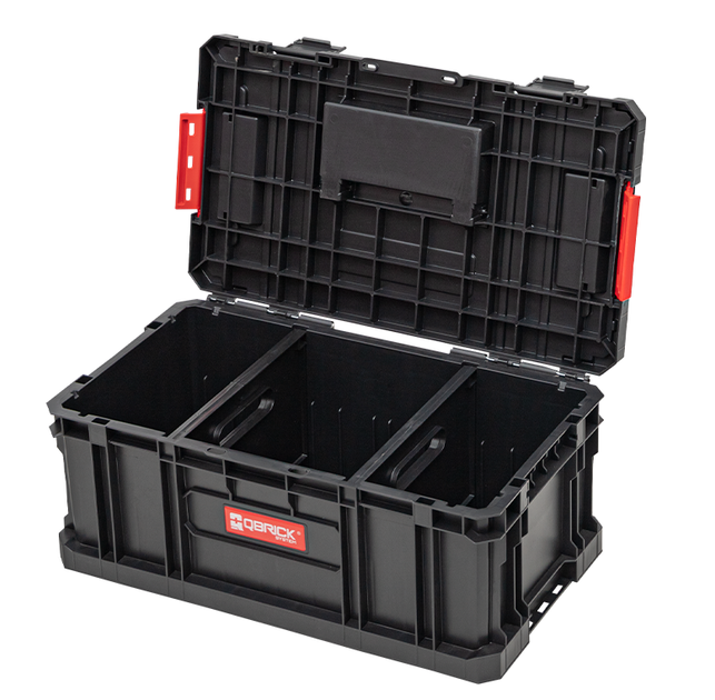 Ящик для інструментів Qbrick System TWO Toolbox Plus Vario 530 x 313 x 223 мм, модульний, пластиковий з ручкою - Фото 1 Ящик для інструментів Qbrick System TWO Toolbox Plus Vario 530 x 313 x 223 мм, модульний, пластиковий з ручкою - зображення 1