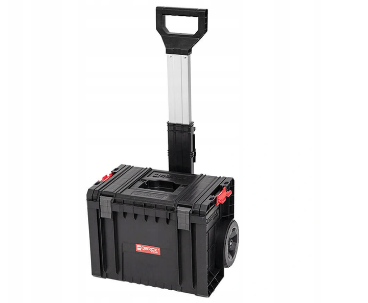 Набір ящиків для інструментів Qbrick System PRO Set 1 440x370x710 мм, модульні, на колесах, пластикові, чорні - зображення 8