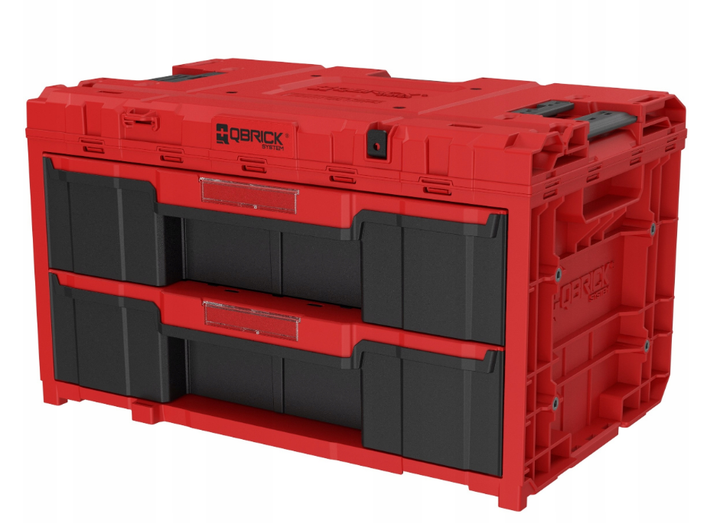 Ящик для інструментів Qbrick System ONE Drawer 2 Toolbox 2.0 RUHD Custom 587 х 380 х 340 мм, модульний, з ручками - Фото 2 Ящик для інструментів Qbrick System ONE Drawer 2 Toolbox 2.0 RUHD Custom 587 х 380 х 340 мм, модульний, з ручками - зображення 2