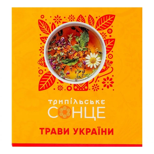 Чай Трипільське Сонце Трави України 20х1.3 г (trs.04429) (343848) - зображення 3