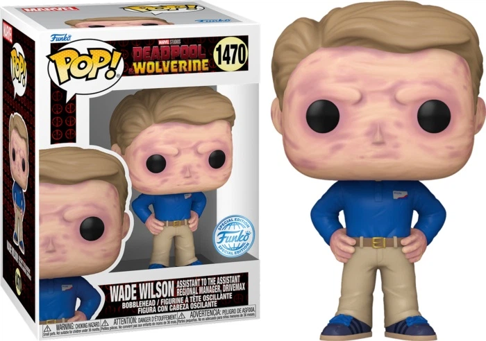 Фигурка Дэдпул (Уэйд Уилсон) — Funko Pop! MARVEL: DEADPOOL & WOLVERINE — DEADPOOL (WADE WILSON) #1470 - изображение 2