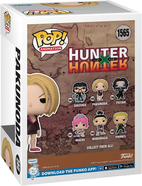 Фигурка Пакунода — Funko Pop! ANIMATION: HUNTER X HUNTER — PAKUNODA #1565 - изображение 3