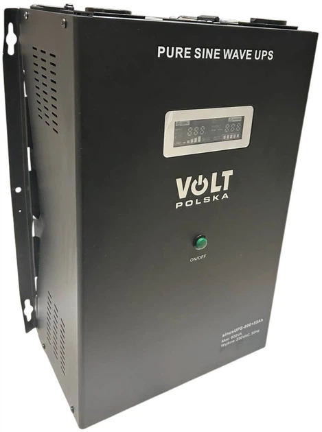 UPS Volt Polska Sinus UPS 800 + 55Ah (500/800) (3SR800WA55) (955555915666661) - Outlet - obraz 8