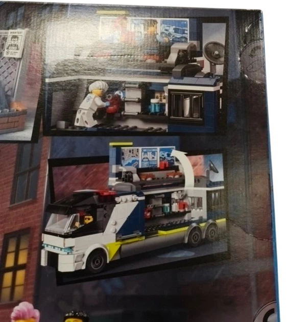 Конструктор LEGO City Пересувна поліцейська криміналістична лабораторія 674 деталей (60418) (955555916533829) - Уцінка - зображення 5