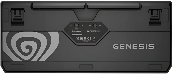 Klawiatura przewodowa Genesis Thor 230 TKL Wireless RGB Black (5901969443790) - obraz 2