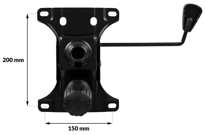 Mechanizm Tilt Sofotel 15 x 20 do foteli biurowych (5903890605513) - obraz 3