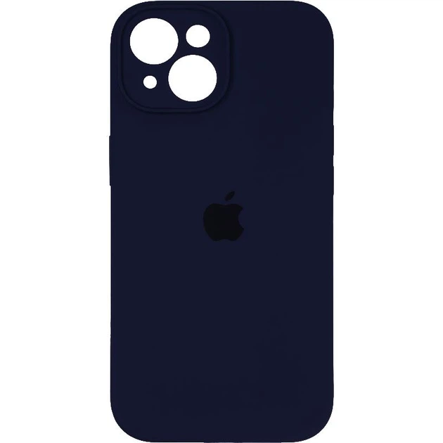 Чохол силіконовий Full Silicone Case for iPhone 15 Deep Navy (з захистом камери) - Фото 1 Чохол силіконовий Full Silicone Case for iPhone 15 Deep Navy (з захистом камери) - изображение 1