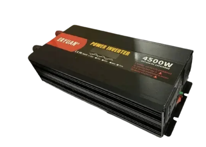 Преобразователь напряжения AGM 12V → 220V 4500W чистая синусоида с LCD-дисплеем - Фото 5 Преобразователь напряжения AGM 12V → 220V 4500W чистая синусоида с LCD-дисплеем - изображение 5