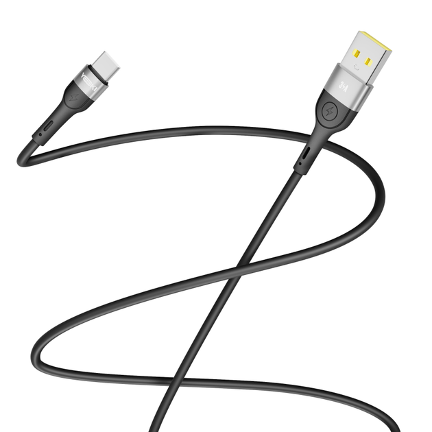 Кабель для зарядки и обмена данными USB YOKI YK-EX11 EXTRA Series USB/Type C 60W (3A/20V) 1.2m Black - Фото 10 Кабель для зарядки и обмена данными USB YOKI YK-EX11 EXTRA Series USB/Type C 60W (3A/20V) 1.2m Black - изображение 10