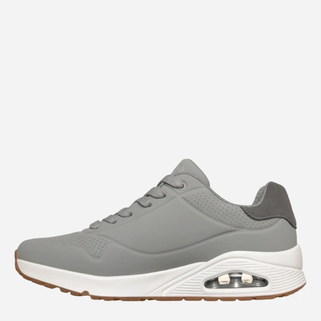 Чоловічі кросівки Skechers Uno Suited On Air 183004-LTGY 45 Сірі (199252082510) - зображення 2