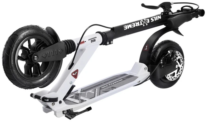 Hulajnoga dziecięca Nils Extreme HM208T 16-50-058 z hamulcem tarczowym Biała (5907695541731) - obraz 3